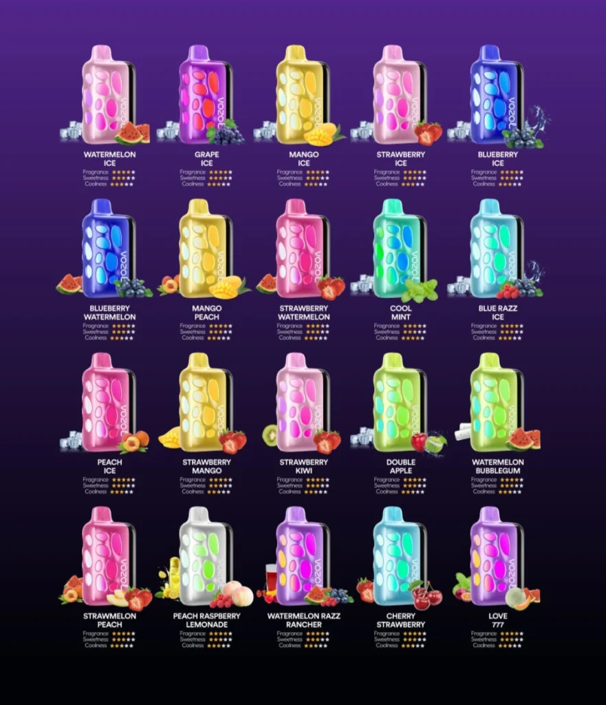 Vozol Rave 40000 Puffs Disposable Vape