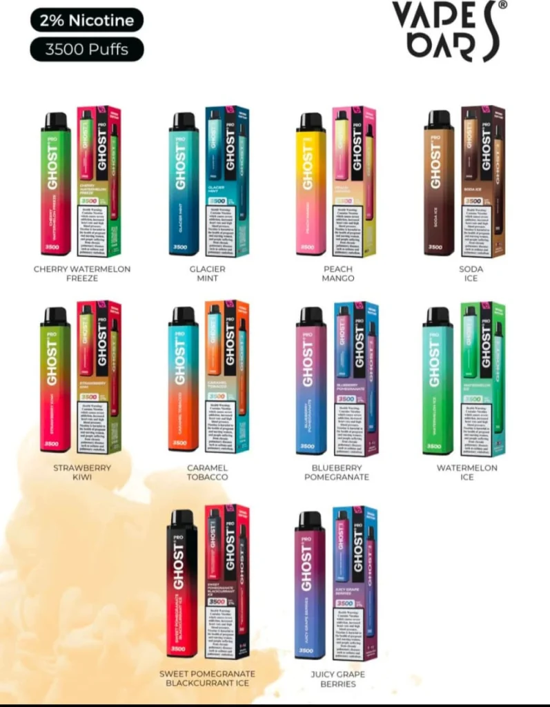Ghost Pro 3500 Puffs Disposable Vape