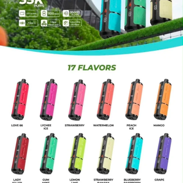 Kief King 35000 Puffs Shisha Vape