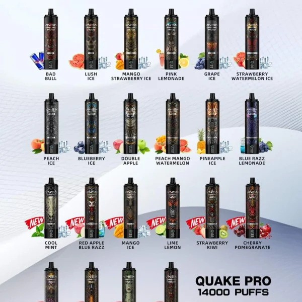 VNSN Quake Pro 14000 Puffs Disposable Vape