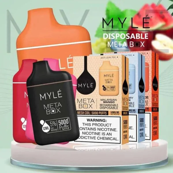 MYLE Meta Box 5000 Puffs Disposable Vape