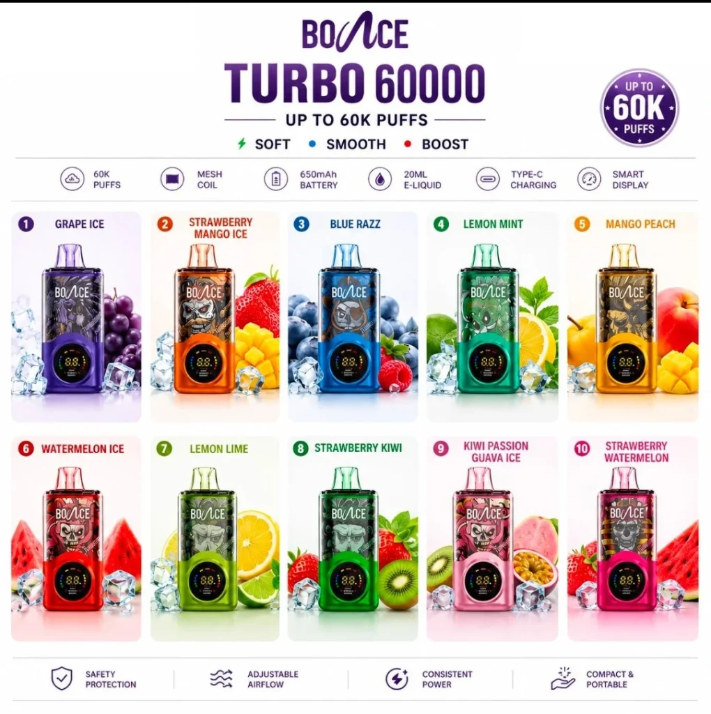 BOACE Turbo 60000 Puffs Disposable Vape