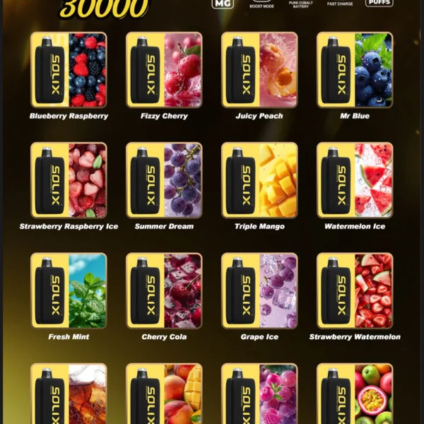Solix 30000 Puffs Disposable Vape
