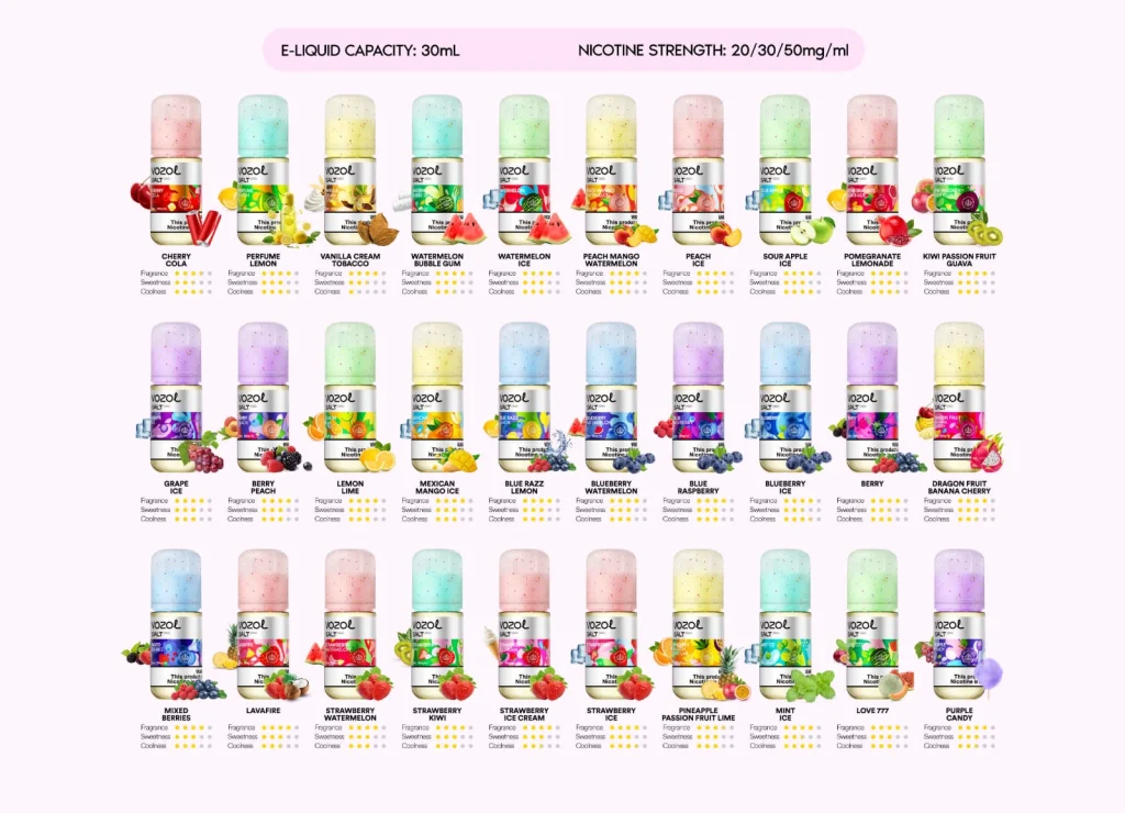 Vozol Salt E-Liquid 30ml