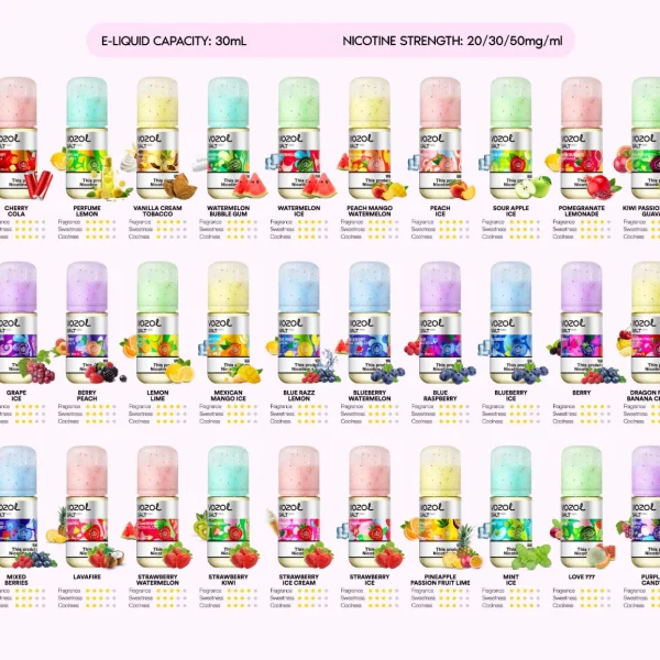 Vozol Salt E-Liquid 30ml