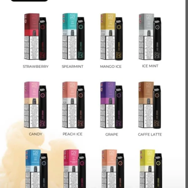 Pod Salt 2500 Puffs Disposable Vape