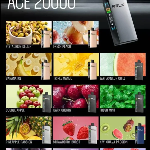 RELX Ace 20000 Puffs Disposable Vape