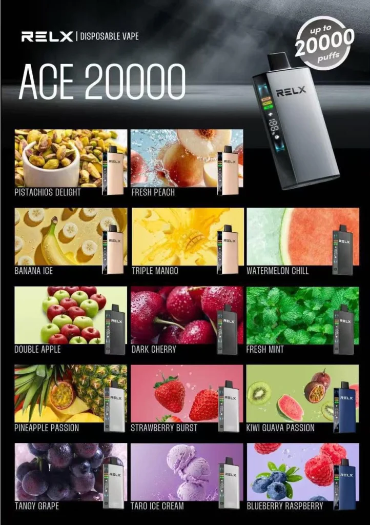 RELX Ace 20000 Puffs Disposable Vape