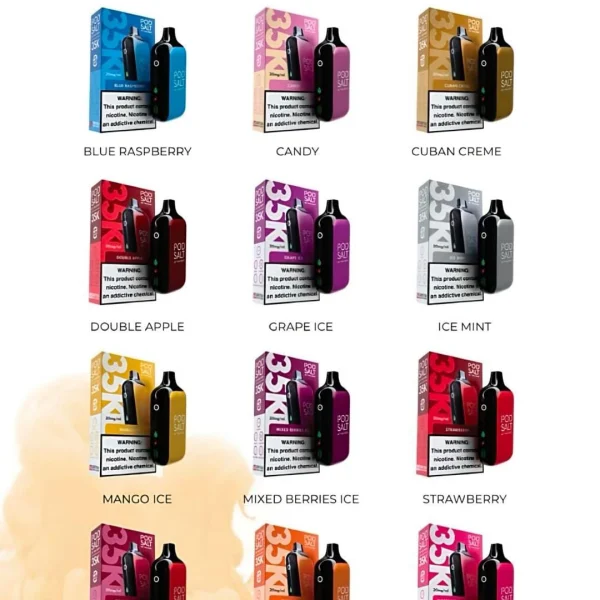 Pod Salt 15000 Puffs Disposable Vape